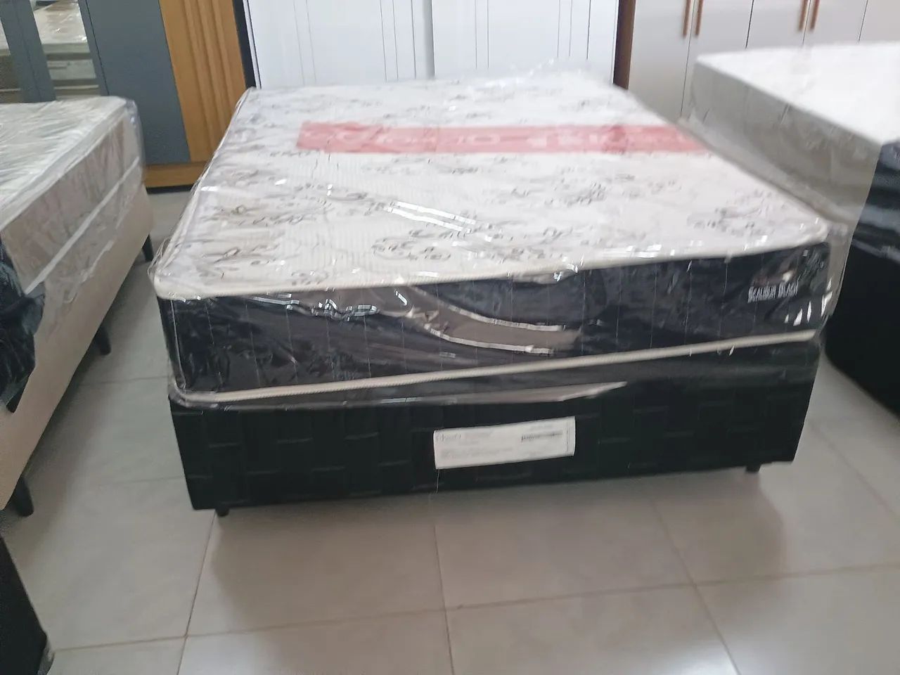 Cama casal de mola ensacada 