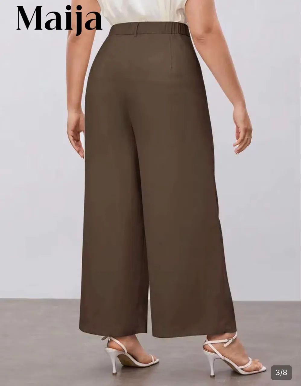 Calça alfaiataria shein NOVA - Foto 4