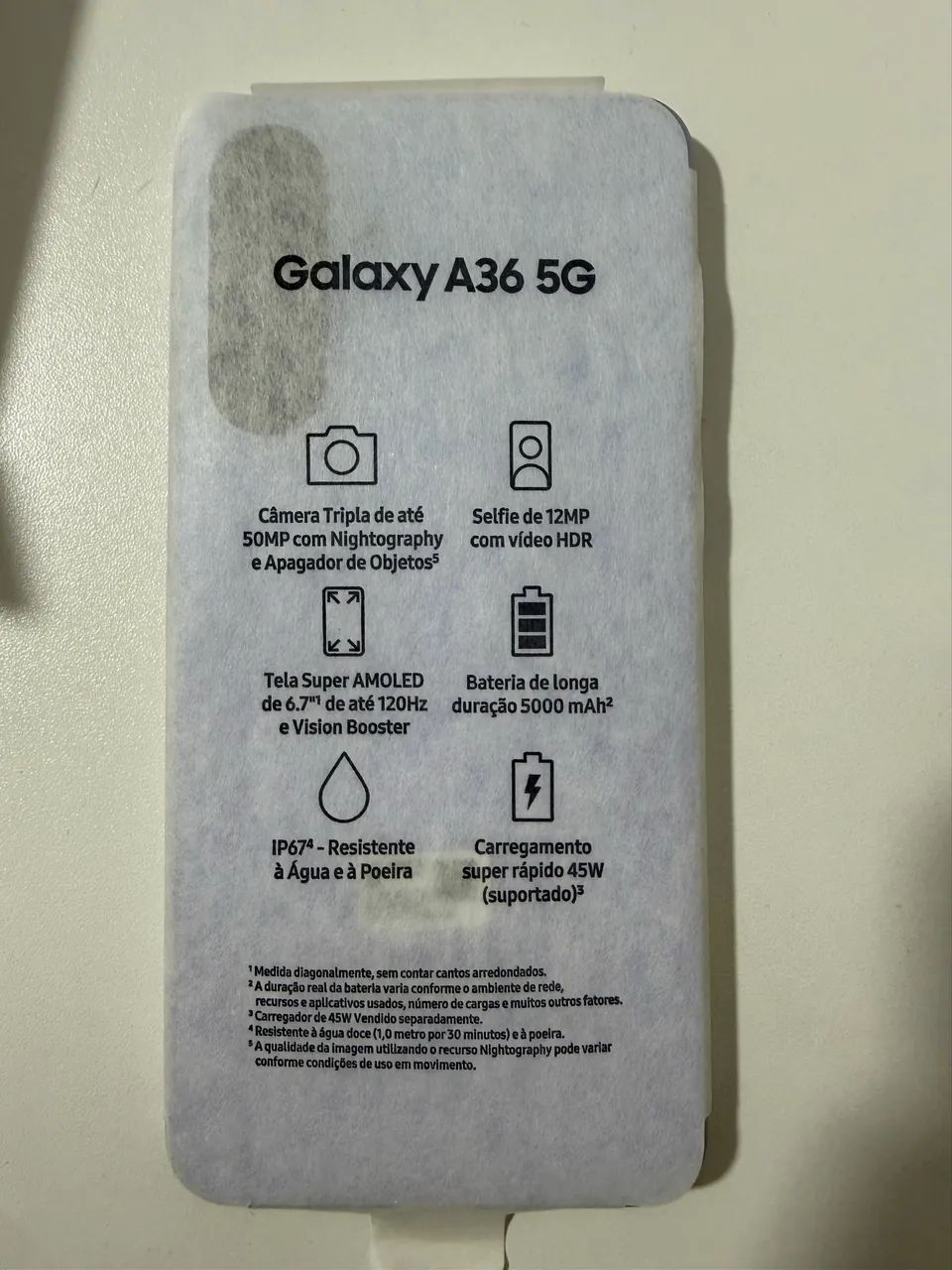SAMSUNG A36 5G 256GB - Foto 2