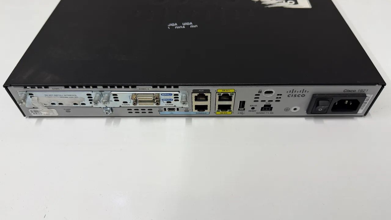 Roteador cisco 1900