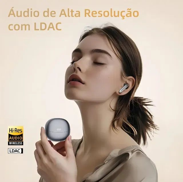 Fone Bluetooth QCY MeloBuds Pro ANC - Cancelamento de Ruído Ativo Premium - Foto 4