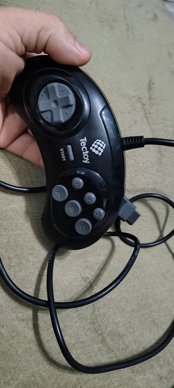 controle TEC TOY 6 botões original funcionando perfeitamente 