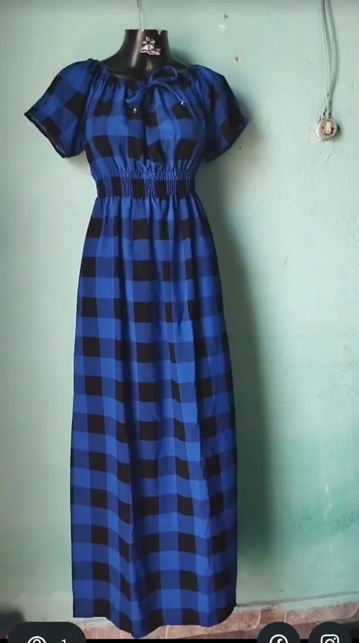 VESTIDOS XADREZ NOVOS - Foto 2