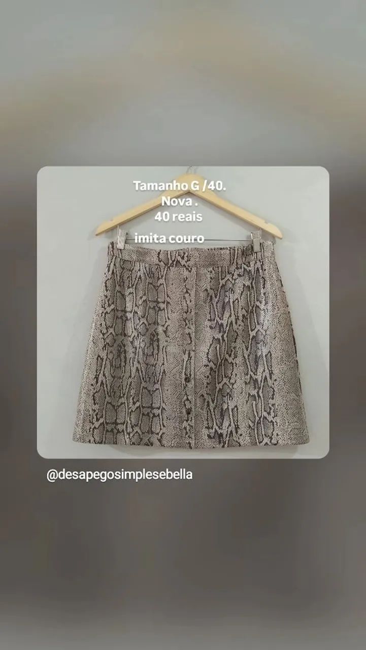 Roupas femininas semi nova 