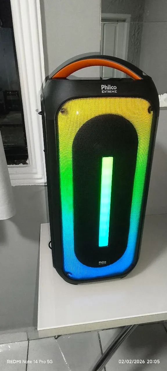 Caixa de som Fhilco extreme 