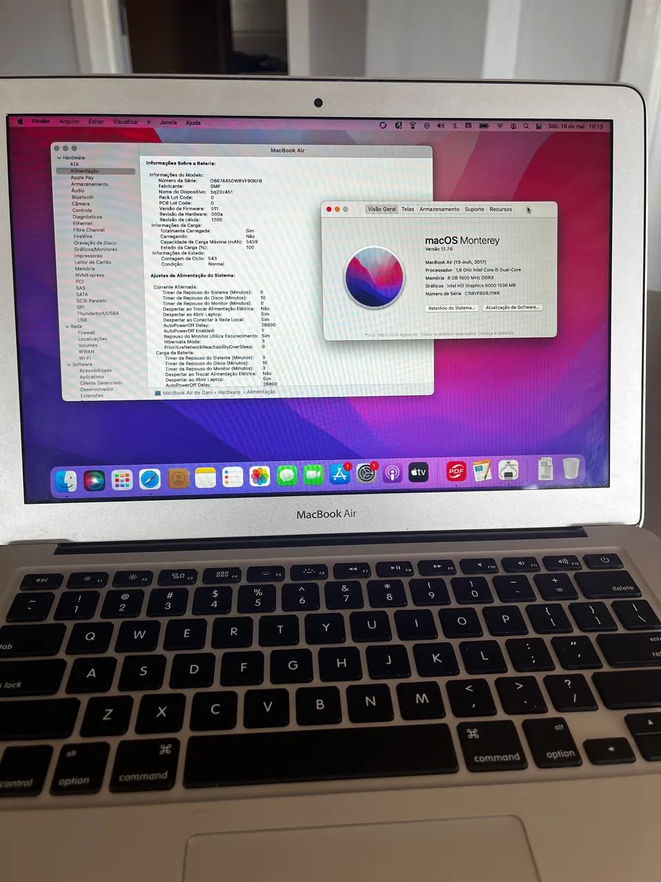 MacBook Air (13-inch, 2017) - Notebooks - Goiânia, Belo Horizonte