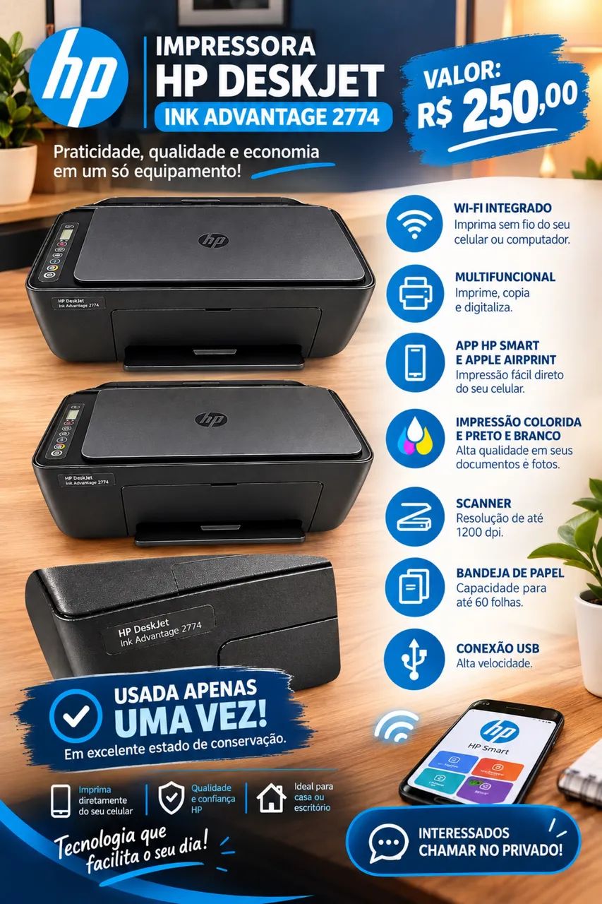 IMPRESSORA DESKJET 2774