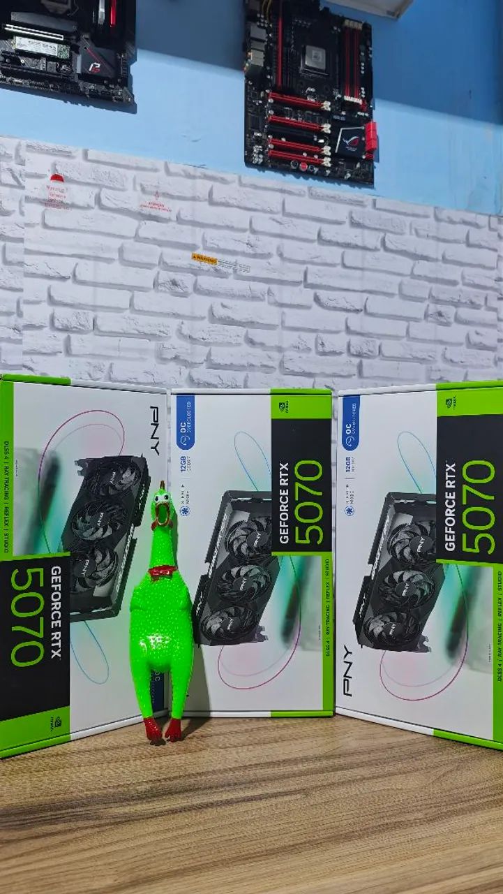 Placa de vídeo el Rtx 5070 lacrada