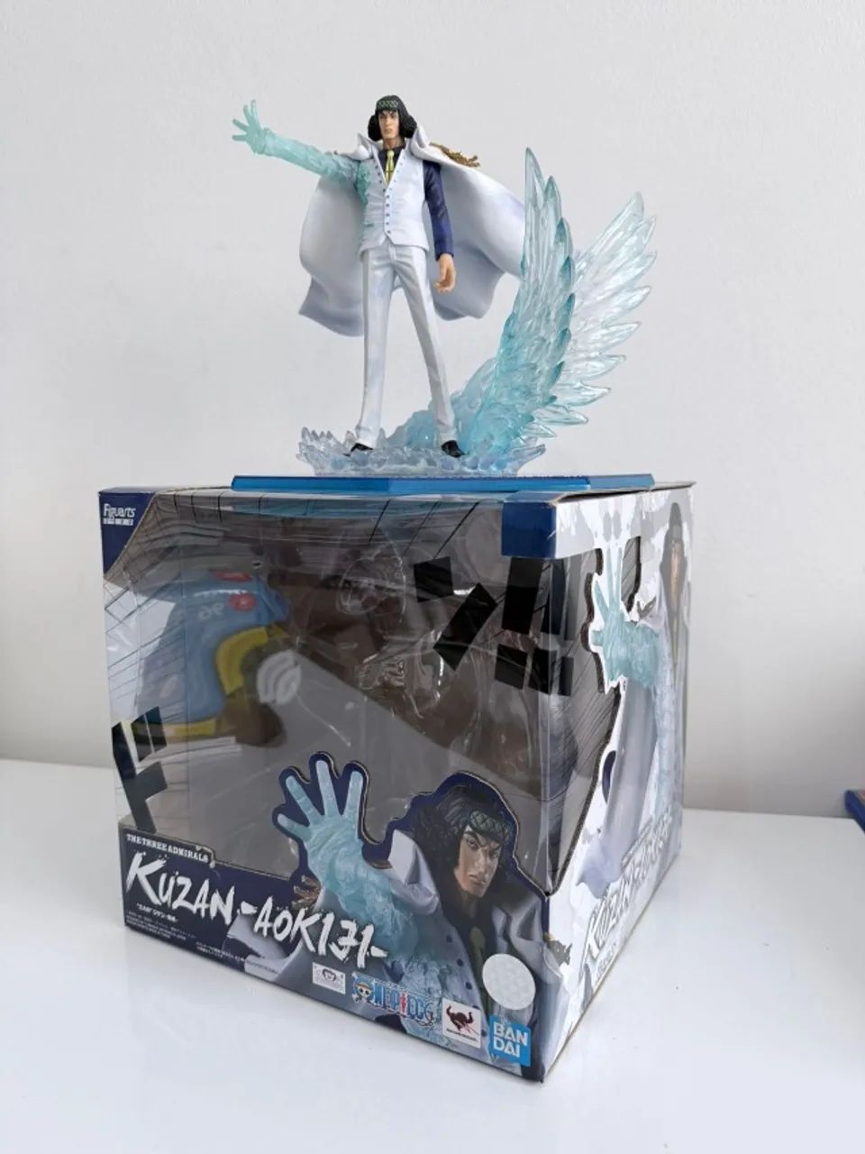 Aokiji Kuzan Figure Bandai One Piece (Completo com Caixa Aokiji Kuzan Figure Bandai One Piece (Completo com Caixa