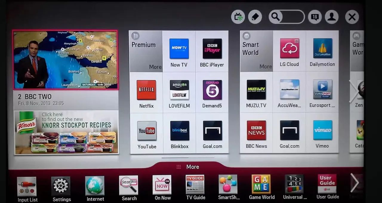 TV LG 42 smart valor r$ 1.300