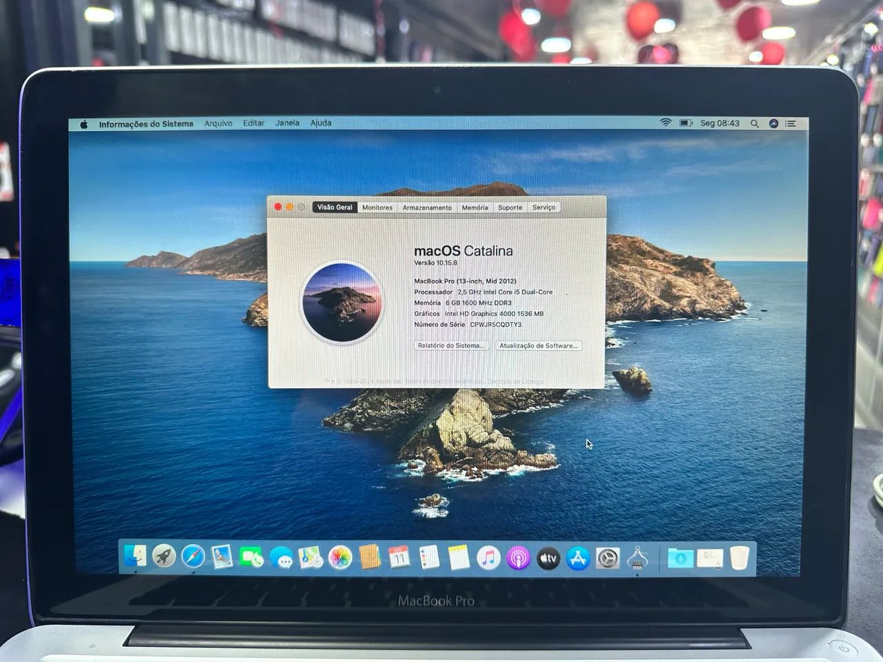 MacBook Pro 13? i5 2.5GHz 6GB RAM SSD macOS Catalina - Notebooks