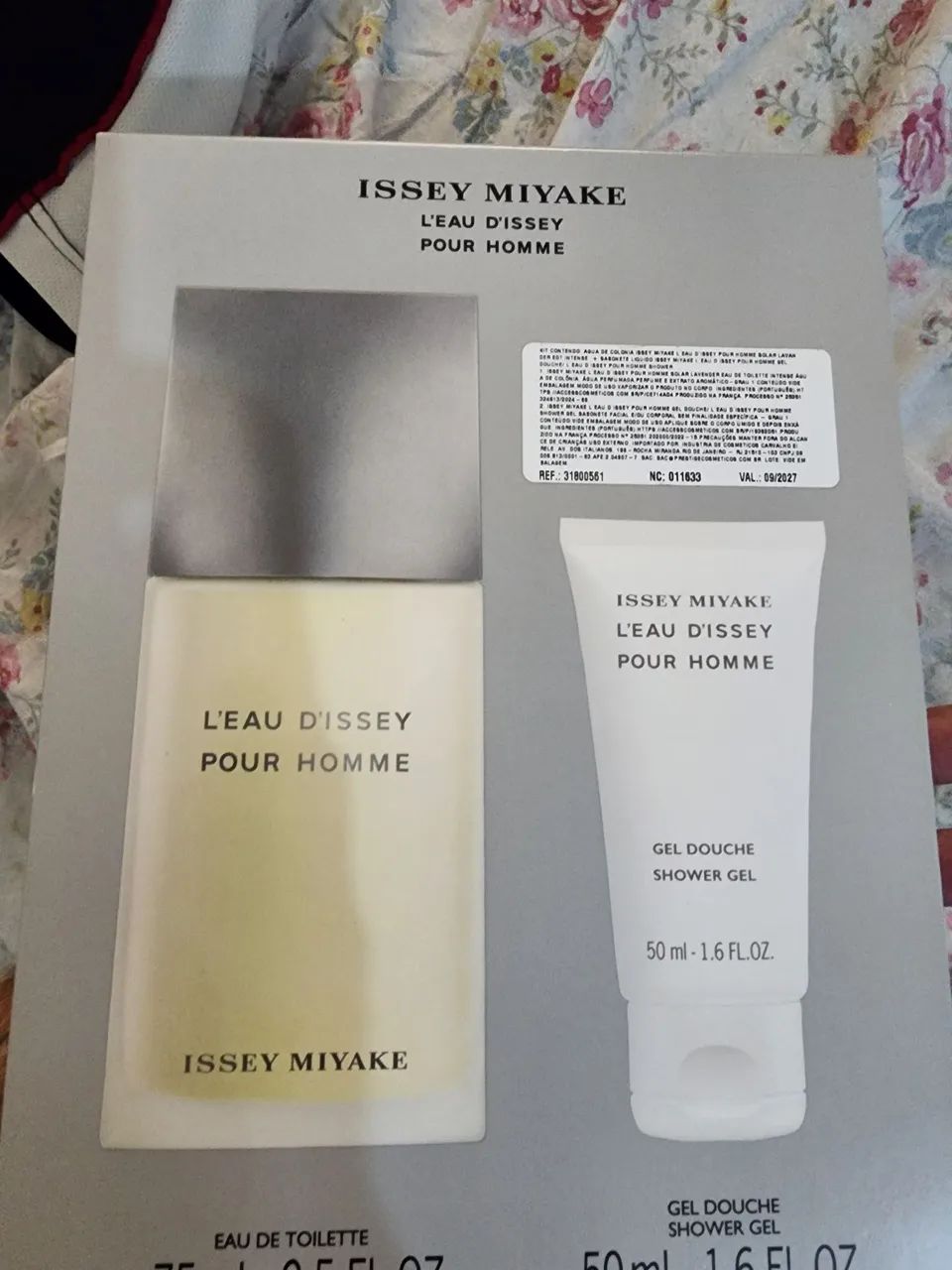 Perfume issey myake caixa com creme 75ml - Foto 3