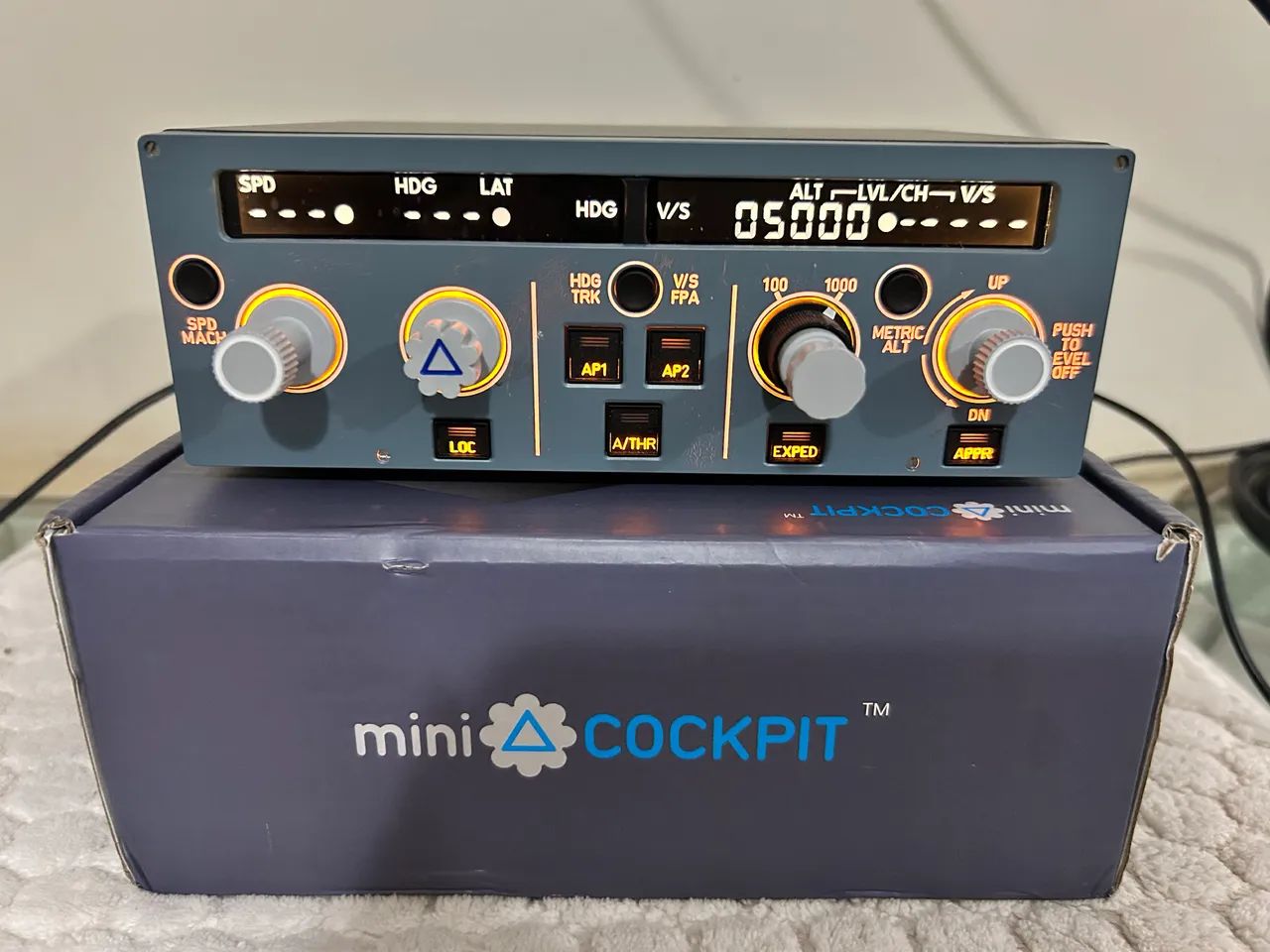 MiniCockpit Painel Airbus flight simulator  - Foto 2