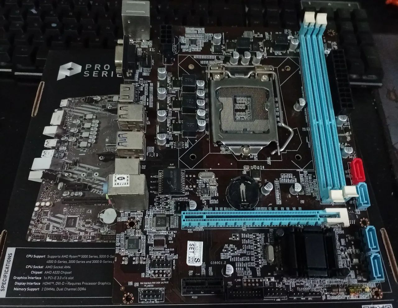 Placa Mãe - TA-MBB75, LGA 1155, Intel 3°, 5°, 7° Gen - Foto 2