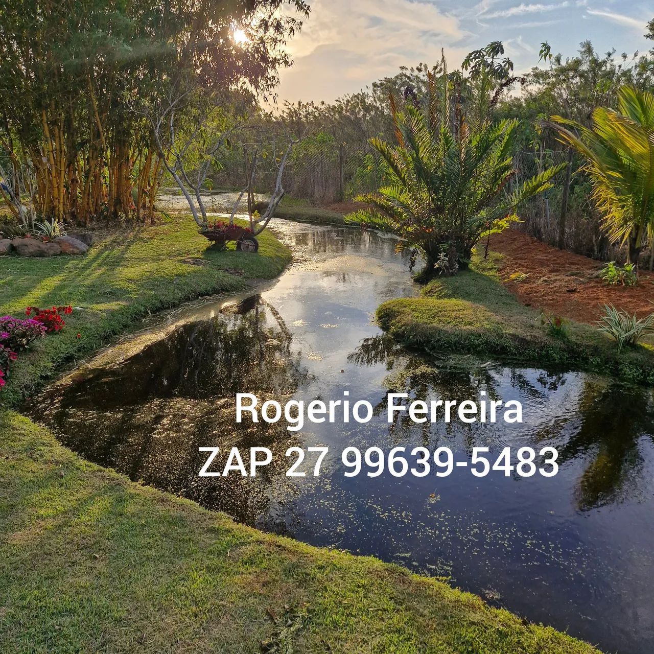 SÍTIO RETIRO DO CONGO COM VISTA CINEMATOGRÁFICA 
