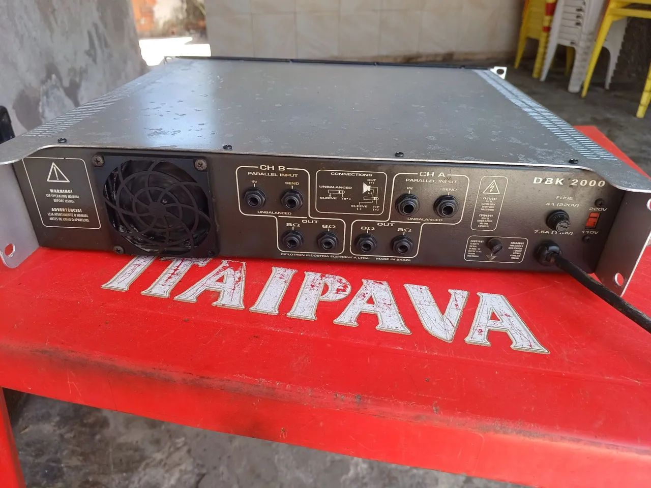 Amplificador dbk 2000 - Foto 3