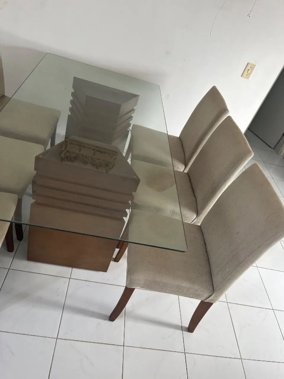 Mesa de jantar com 6 cadeiras - Foto 2