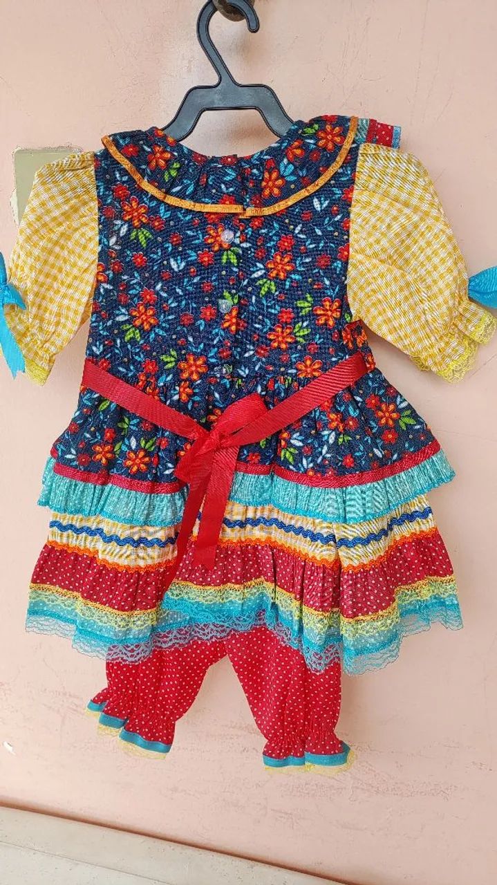 Vestido Junino Bebê - Foto 5