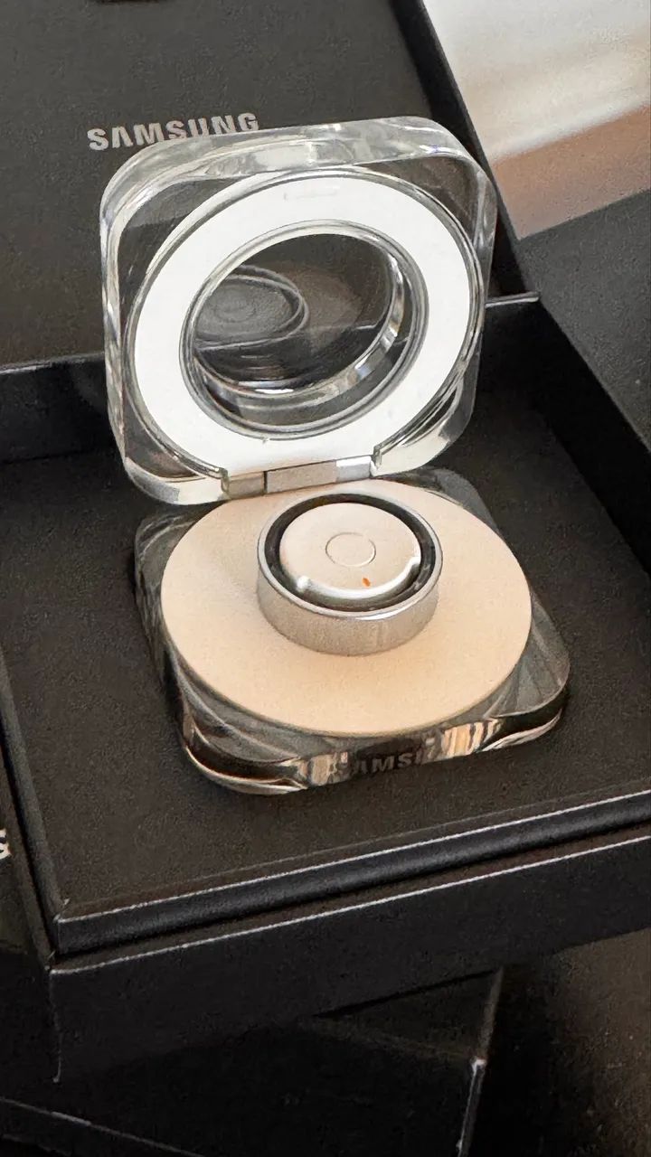 SAMSUNG RING prata tamanho 8 - Foto 3