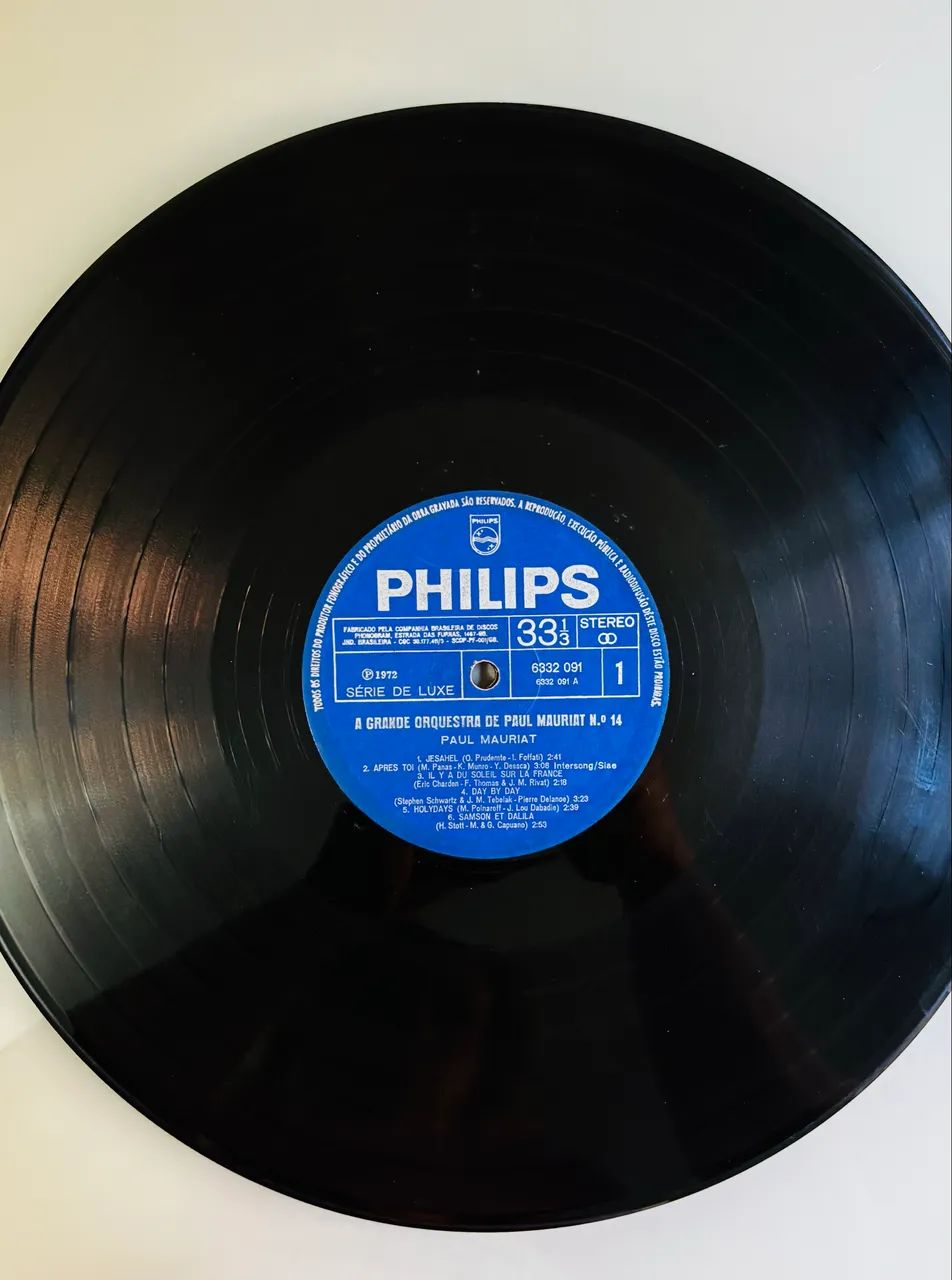 Disco de Vinil ( S/Capa) A Grande Orquestra de Paul Maurit 14