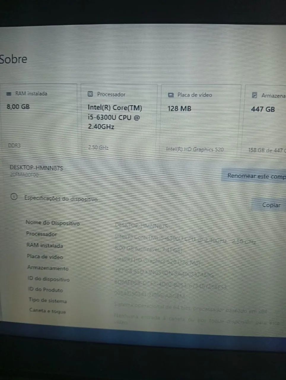 Notebook ThinkPad T460 Usado - Foto 3