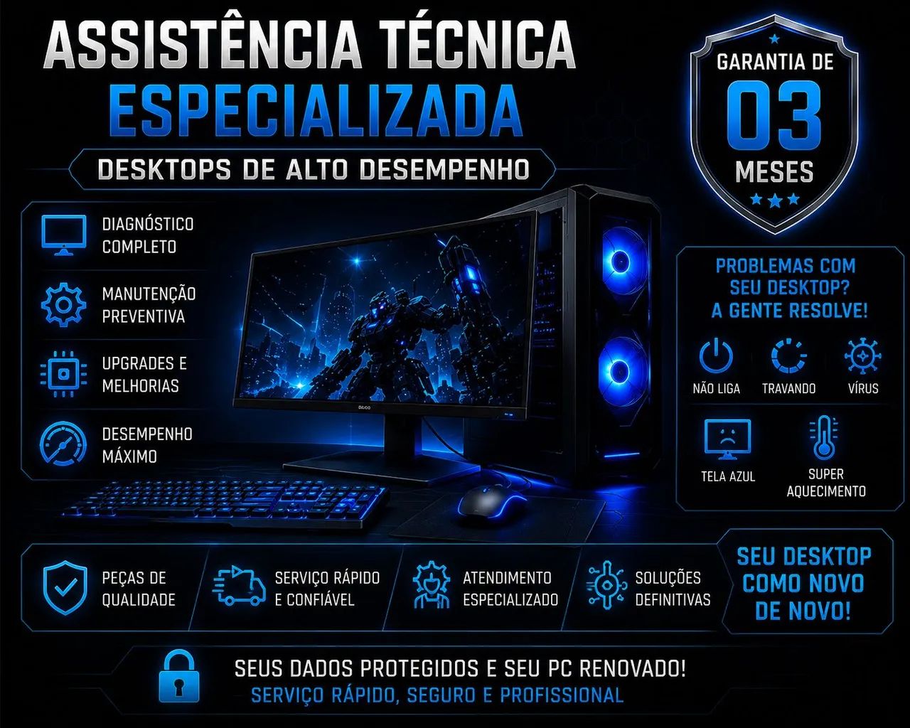 Assistência técnica informática e acessória  - Foto 3