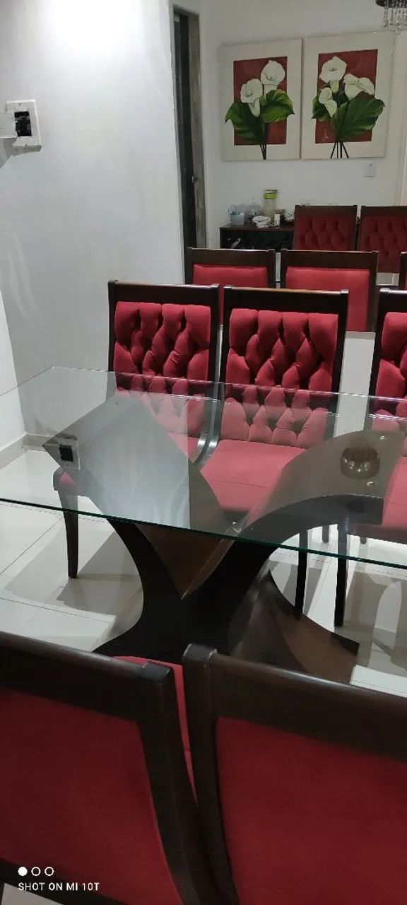 Jogo de mesa com madeira de alta densidade 