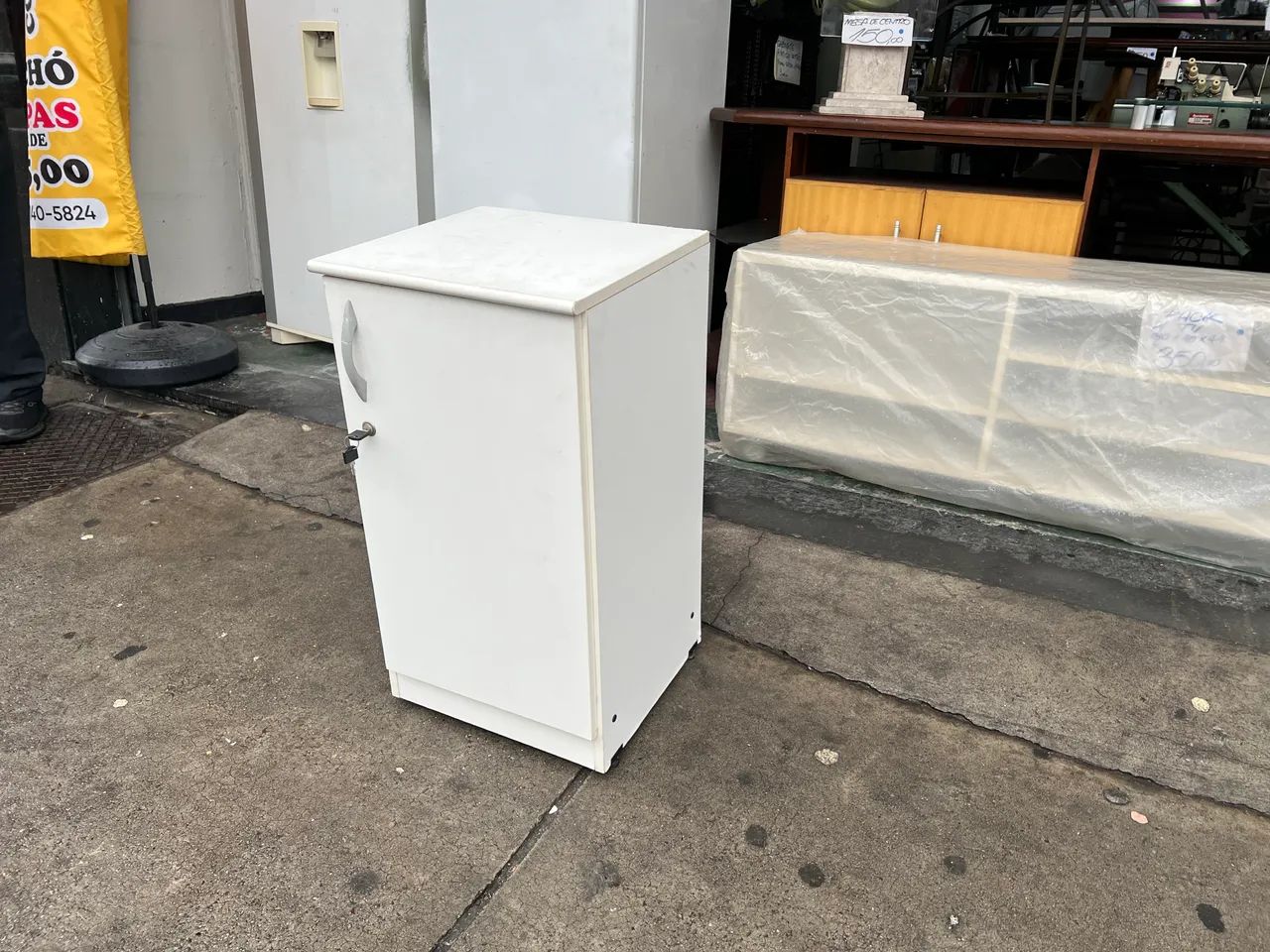 Armário Gabinete Multiuso 1 Porta com Chave - Foto 3