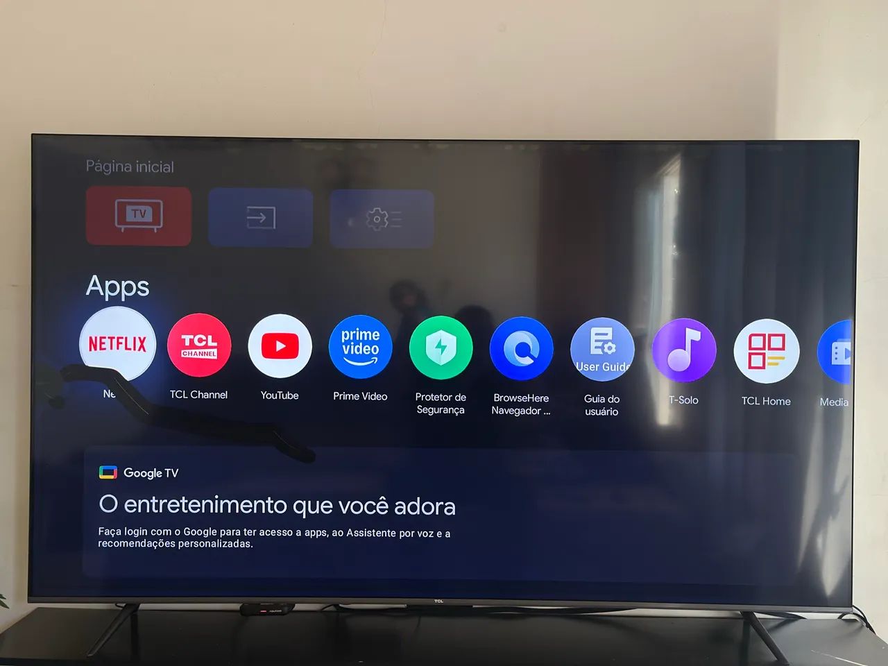 TV TCL 75 Polegadas 4K Smart - Foto 4