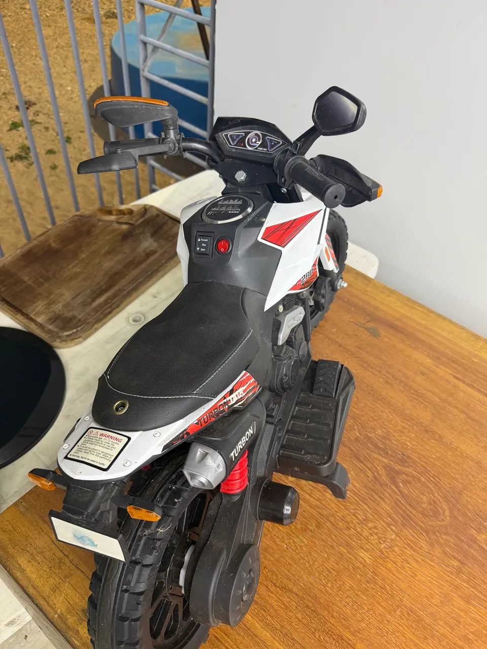 Mini moto elétrica 