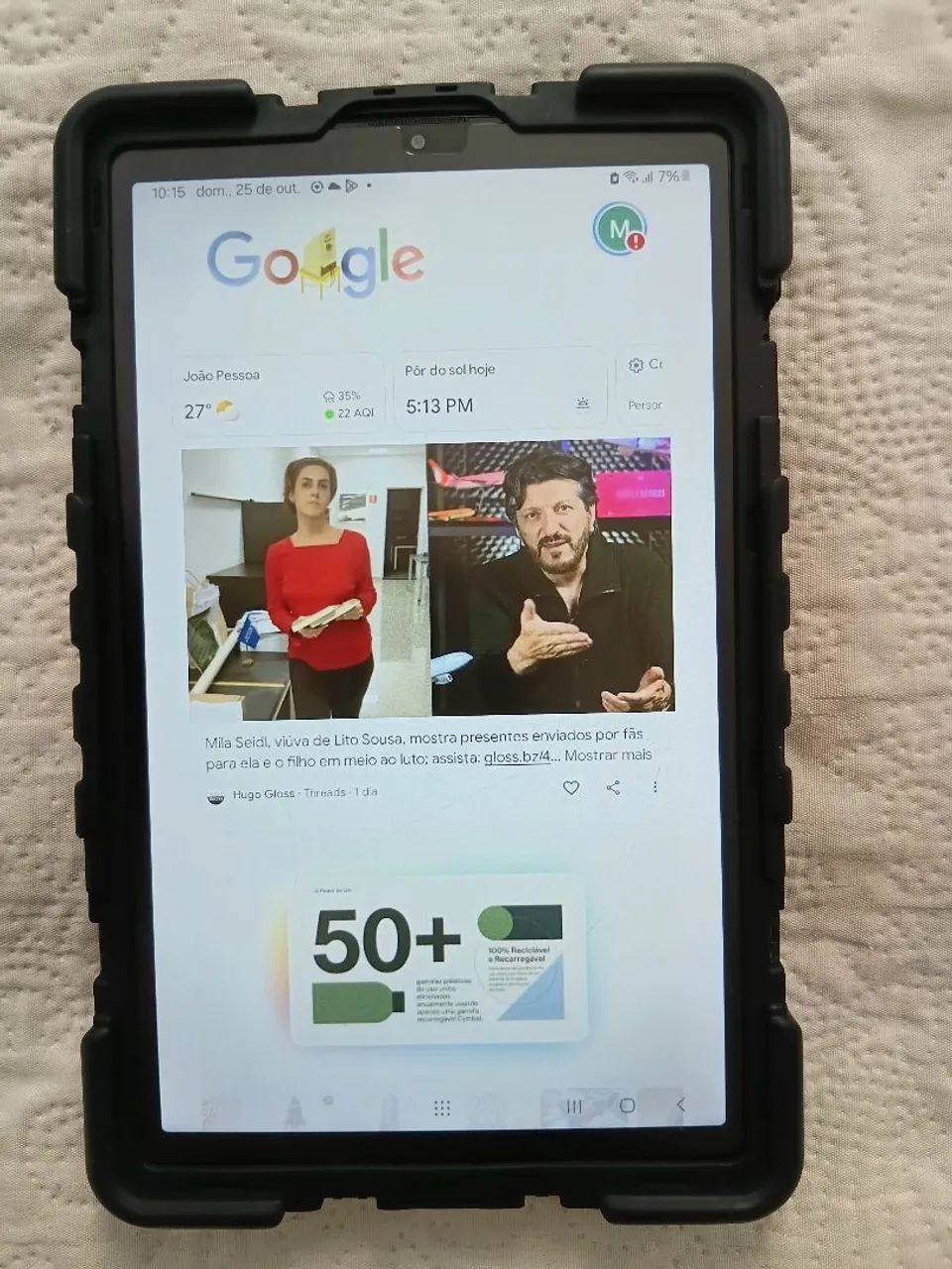 Tablet Samsung Galaxy Tab A7 - Foto 3
