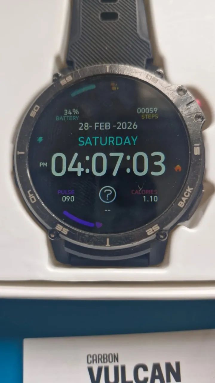 RELOGIO CARBON VULCAN C22 - Foto 3