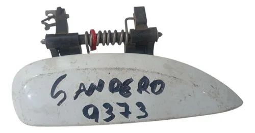 Maçaneta Externa Dianteira Direita Renault Sandero 2013 Branco