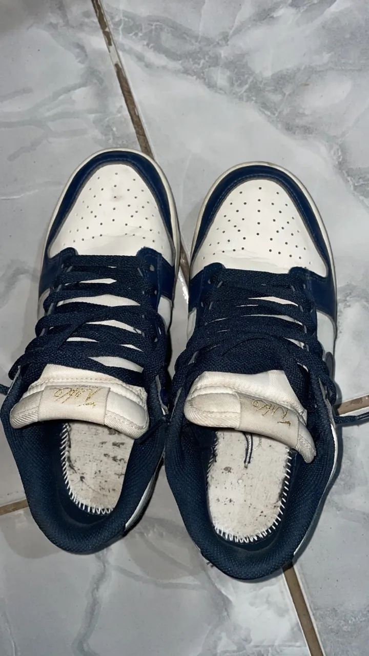 Nike Dunk Low Next Nature Olympic Azul Marinho - Foto 3