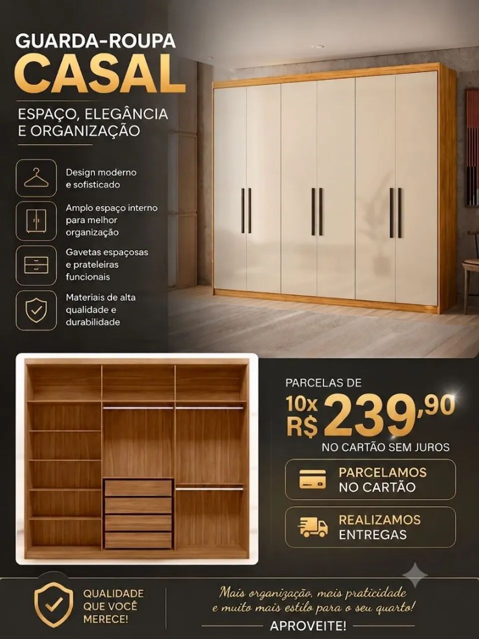 Guarda roupa - Foto 3