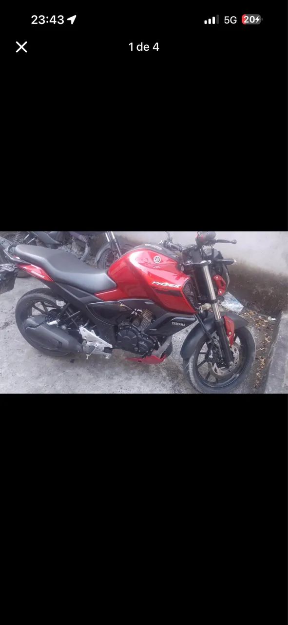 Moto nova com baixa km
