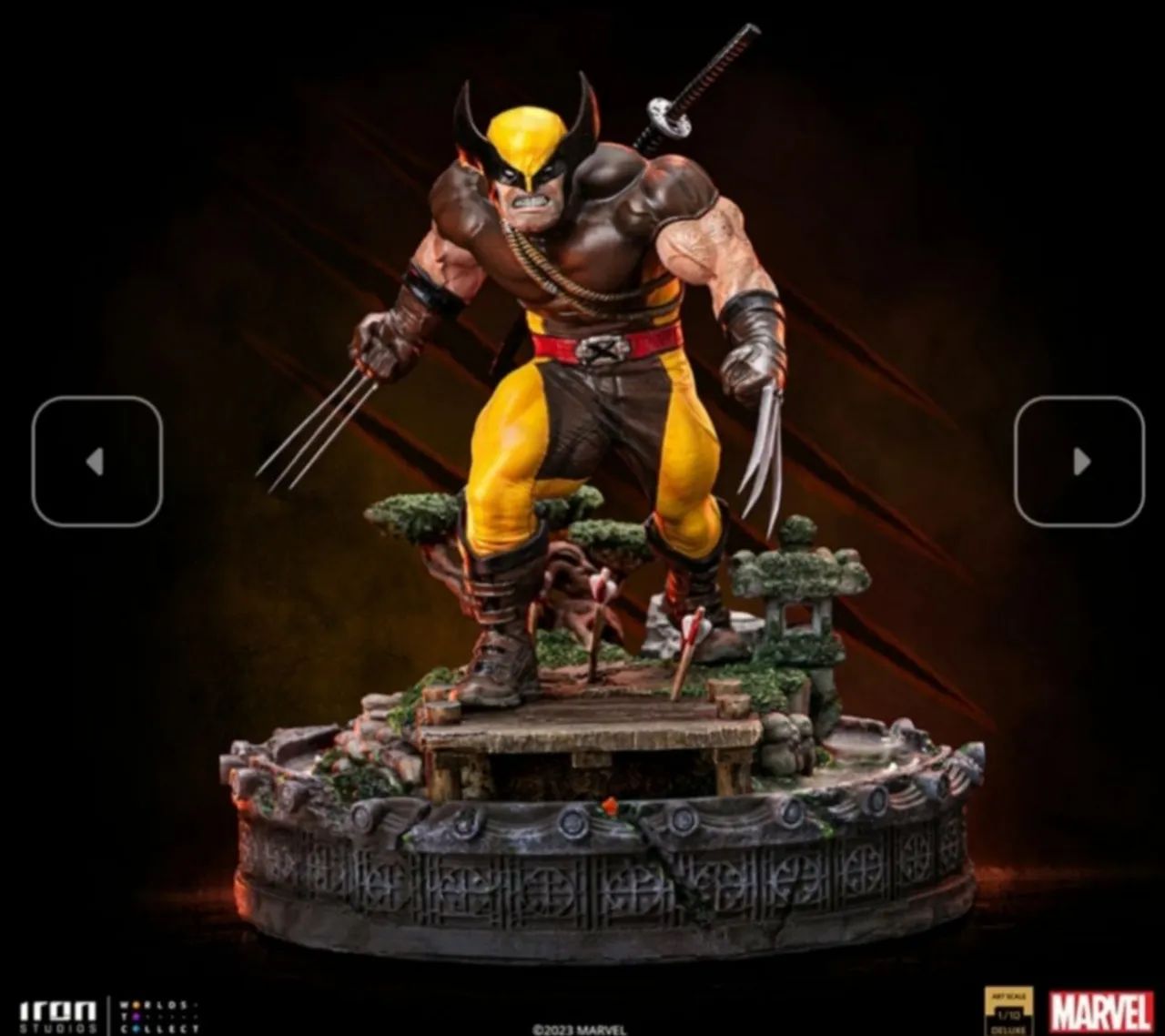 Wolverine Unleashed Deluxe Iron Studios - Foto 2