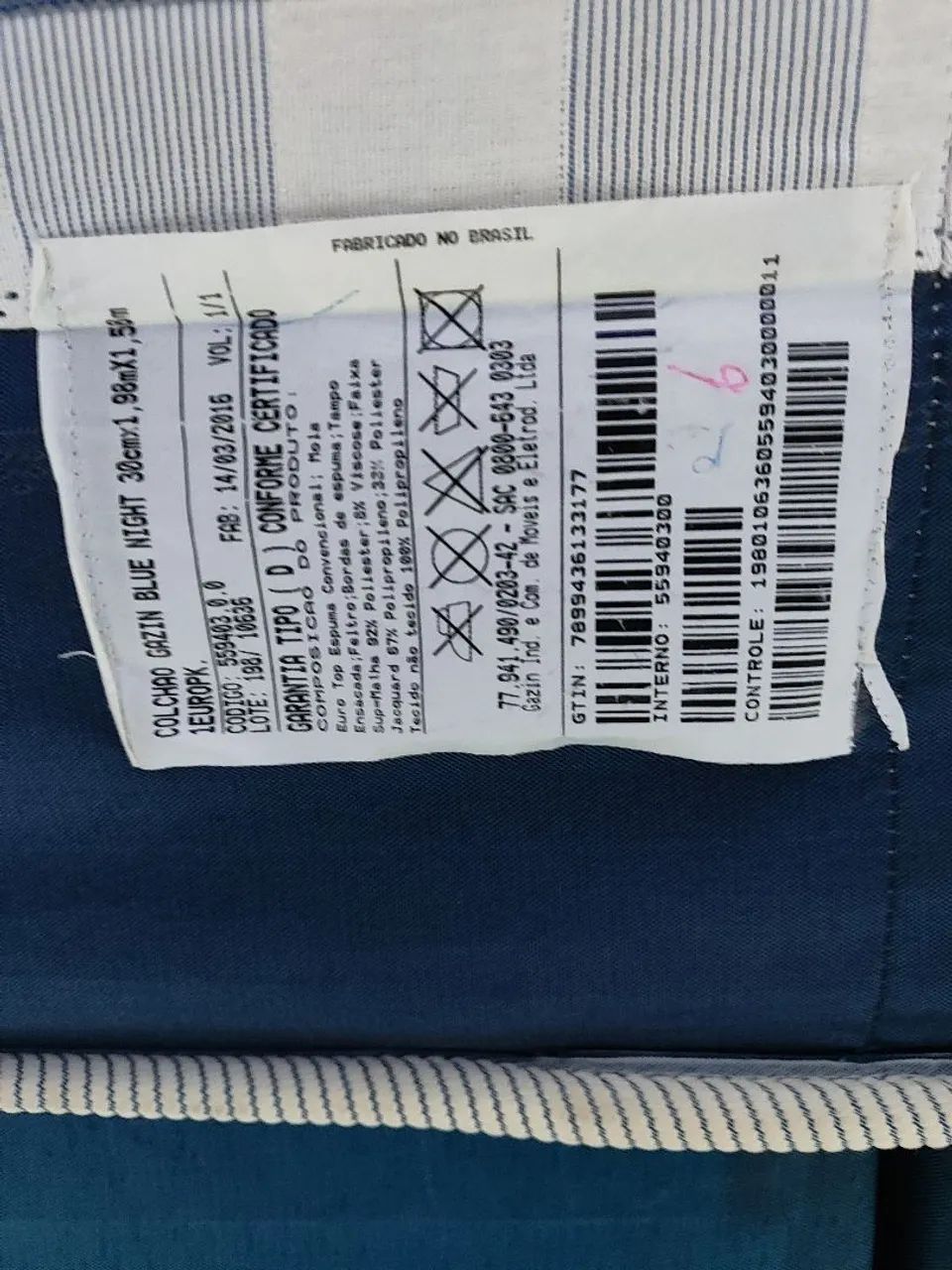 Cama box com molas ensacadas Queen Gazin  - Foto 2