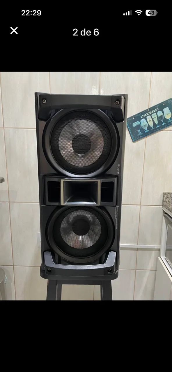 Caixa Sony Ss-gtr66h - Foto 2