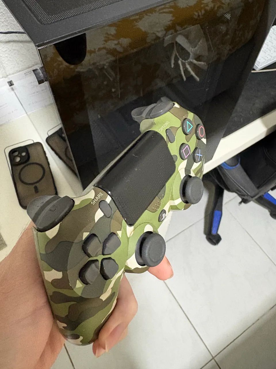 Controle PS4  - Foto 4