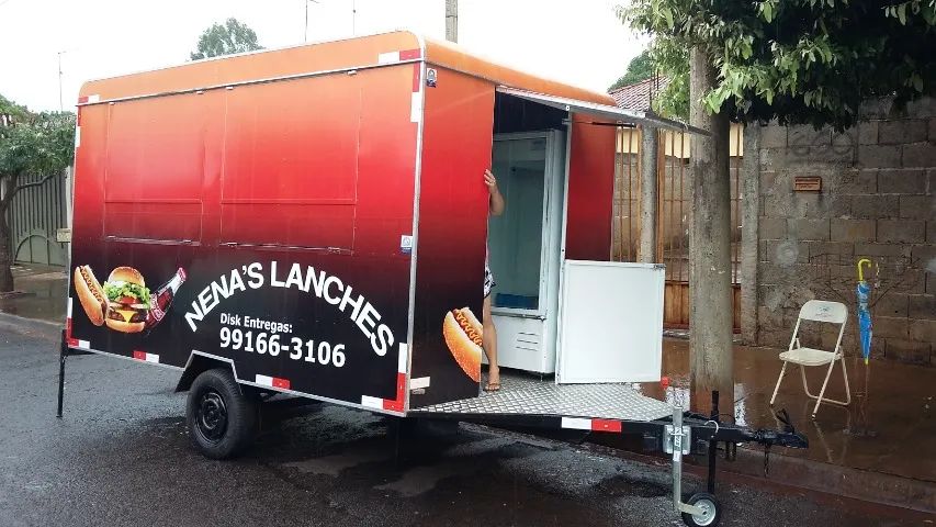 Trailer lanchonete food