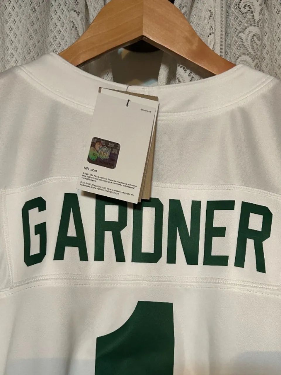 Camisa NFL New York Jets Sauce Gardner - Nike Vapor FUSE Original
