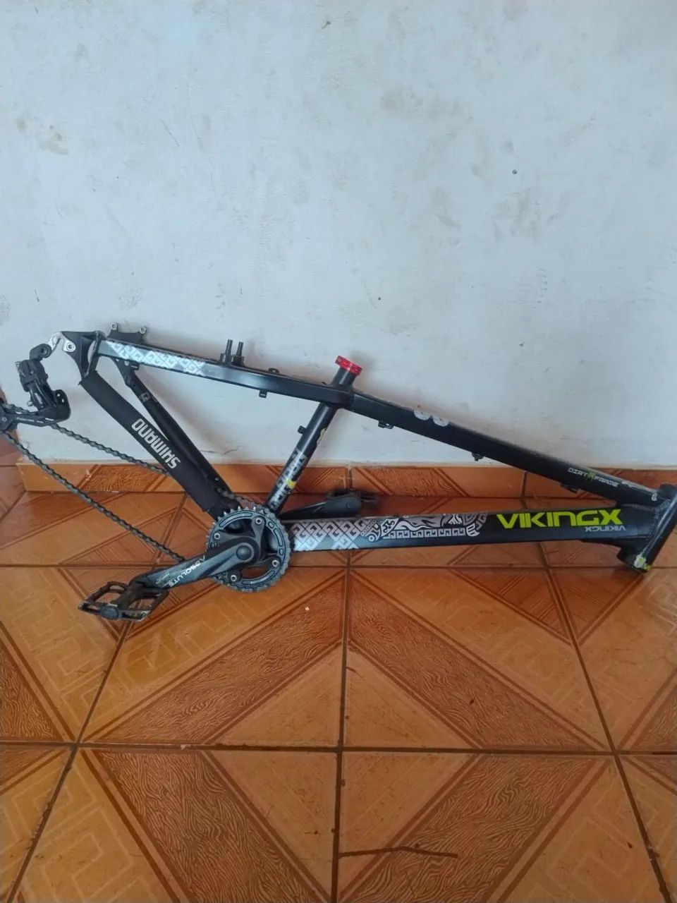 Quadro de bike sem nenhum trinco