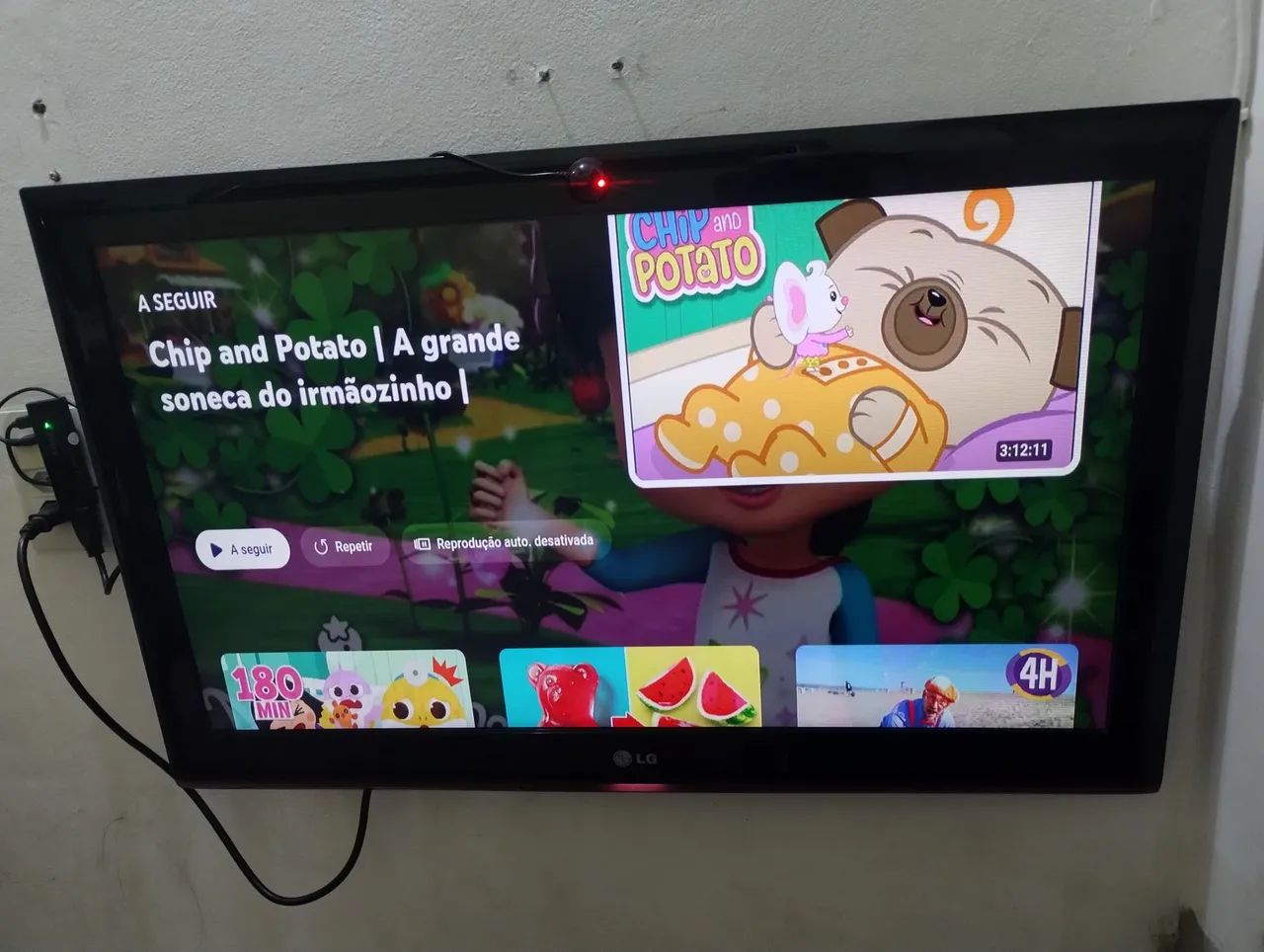 TV LG 32 Polegadas,Funciona TV BOX e funciona sem conversor,Com entrada HDMI,USB IN, H/P,  - Foto 2
