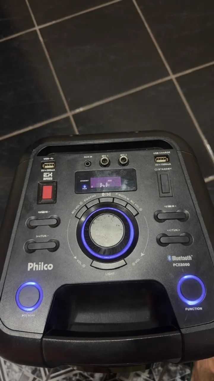? CAIXA DE SOM PHILCO PCX8000 BLUETOOTH - Foto 4