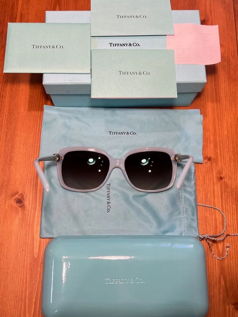 óculos tiffany co original 100% set completo - Foto 3