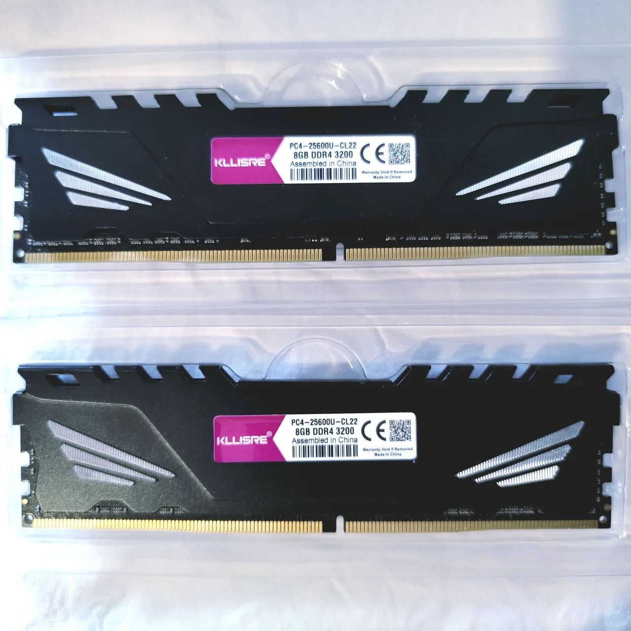 Memória Ram Ddr4 16gb (2x8gb) 3200mhz Klisree