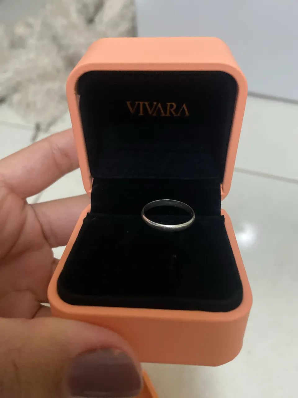 Aliança vivara 3 mm número 16 - Foto 4