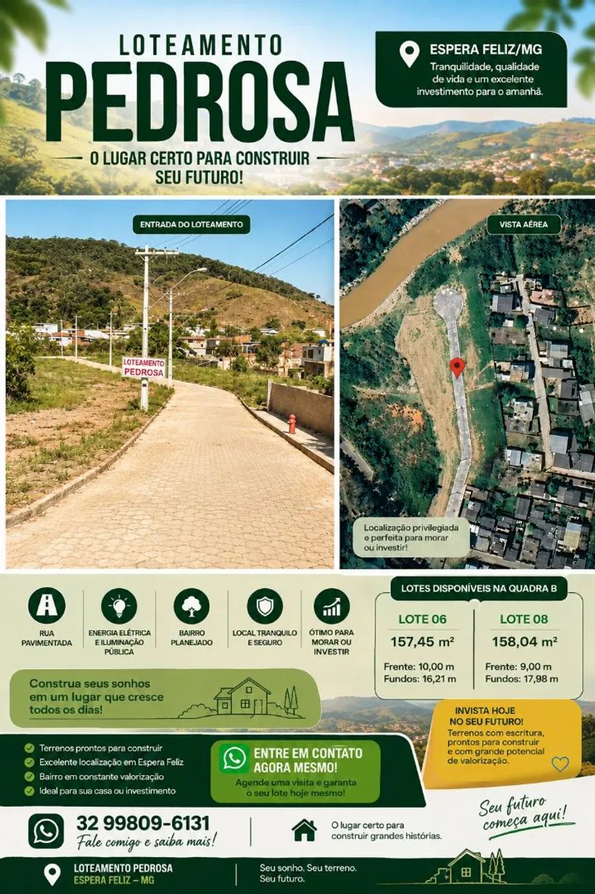 Lote Urbano com escritura 