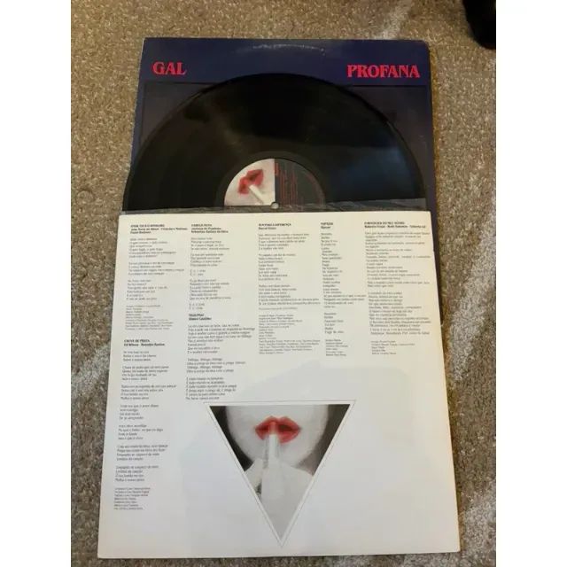 LP Gal Costa - Profana (1984) - Foto 3